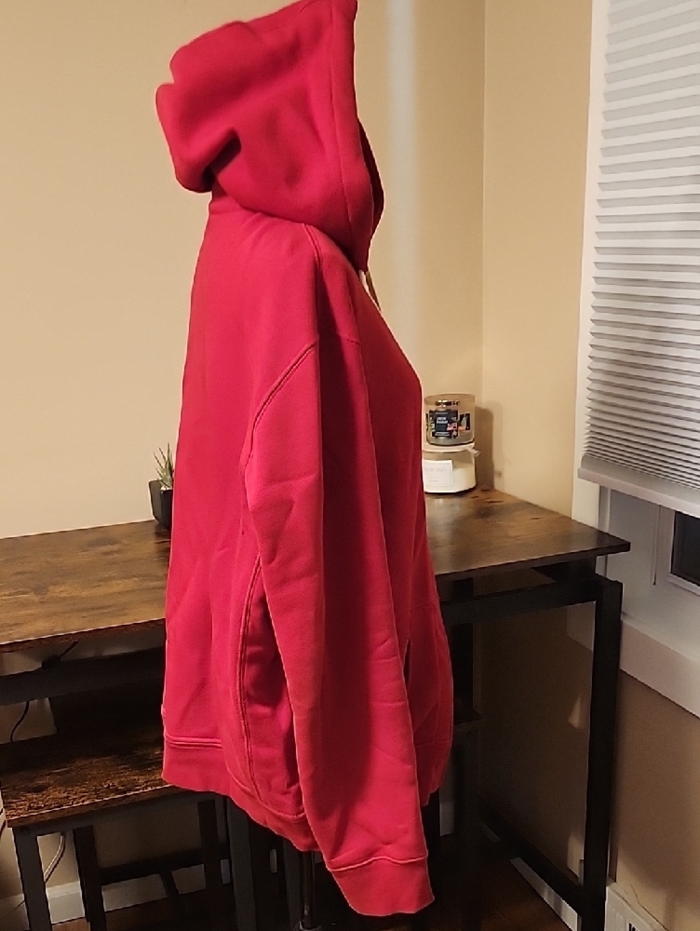 Ralph Lauren Red Zip-Up Hoodie Sweater - Picture 6 of 8